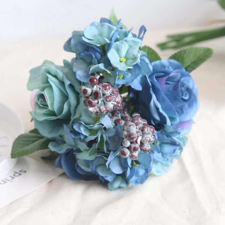 Artificial Flower Bouquets Rose Dahlia Artificial Flowers Store